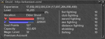Signature for player Druid